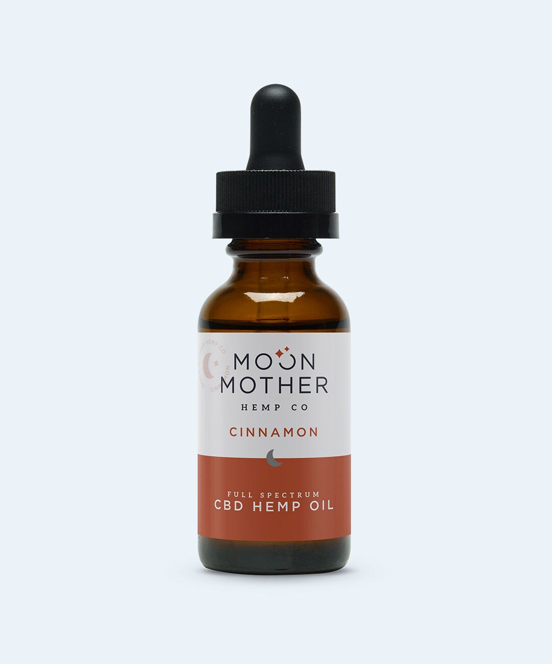 Moon Mother Organic Full Spectrum CBD Hemp Oil Tincture - Cinnamon Flavor